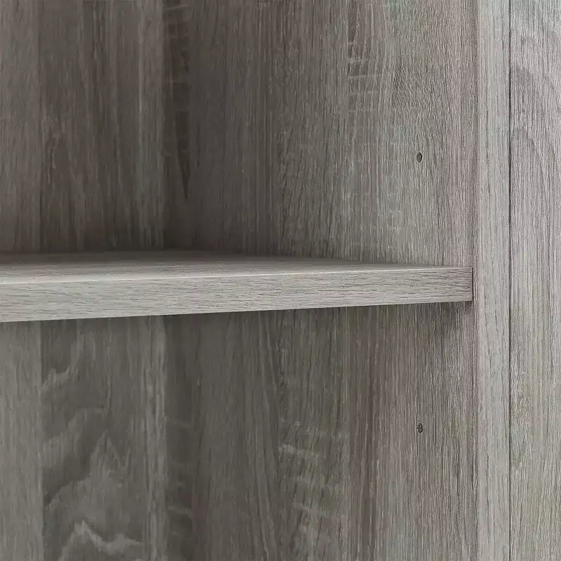 Meuble de Rangement de Salle de Bain Noir/Gris/Chêne/Blanc avec Panier à Linge Inclinable et Étagères Ouvertes pour 1