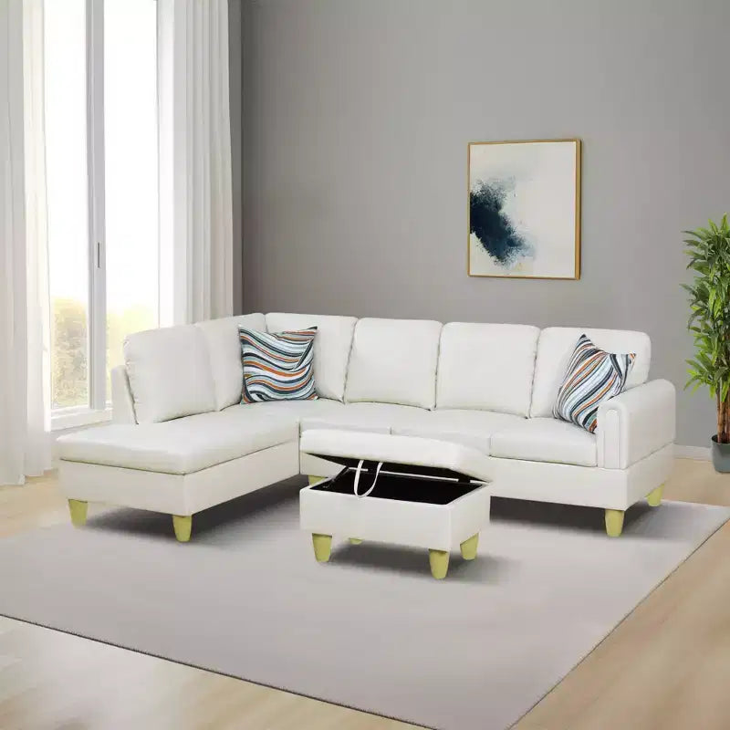 Ensemble de canapé 3 pièces 7 places en velours chenille marron/gris/vert/rouge/blanc