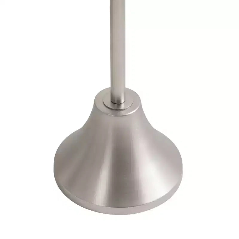 Table d'appoint ronde en marbre festonné et métal noir/doré/argenté pour 1