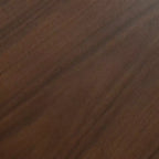 Table à manger ronde en bois marron pour 4 personnes