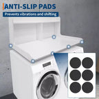 Dessus de comptoir 2 niveaux en bois naturel/noyer/blanc pour lave-linge/sèche-linge 1