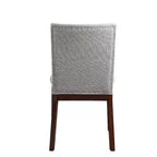 Chaise d'appoint sans accoudoirs beige du milieu du siècle pour 1 personne (lot de 2)