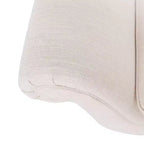 Chaise longue contemporaine rembourrée avec accoudoirs volutes pour 1 personne