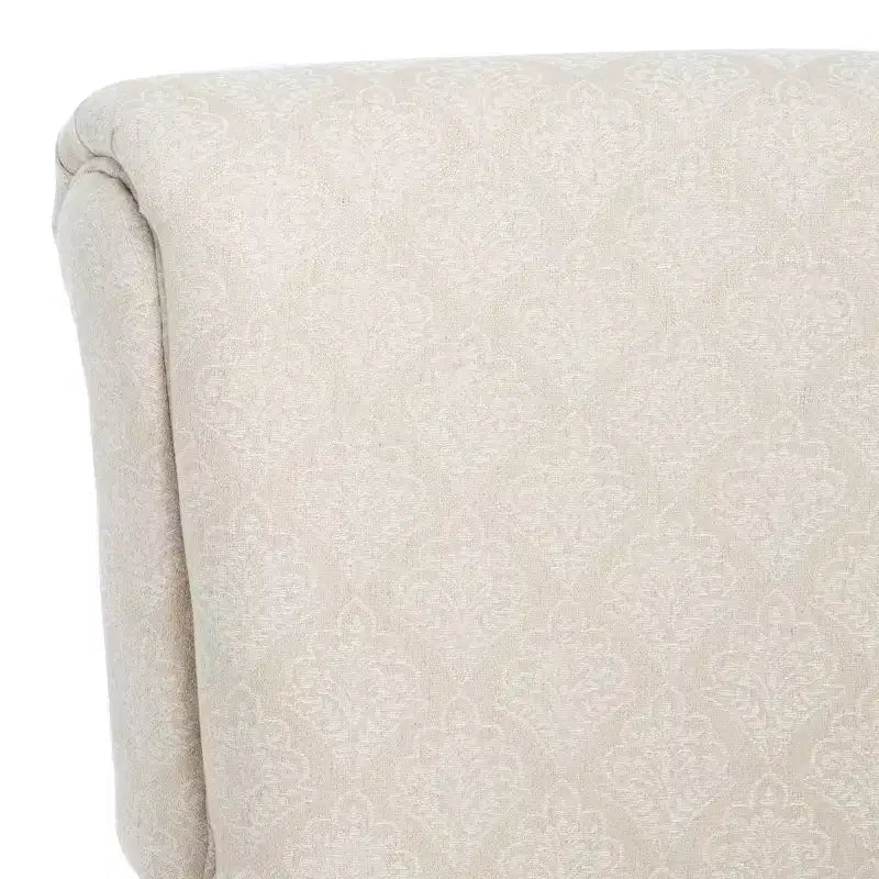 Fauteuil d'appoint rembourré beige/vert/bleu/rouge pour 1 personne