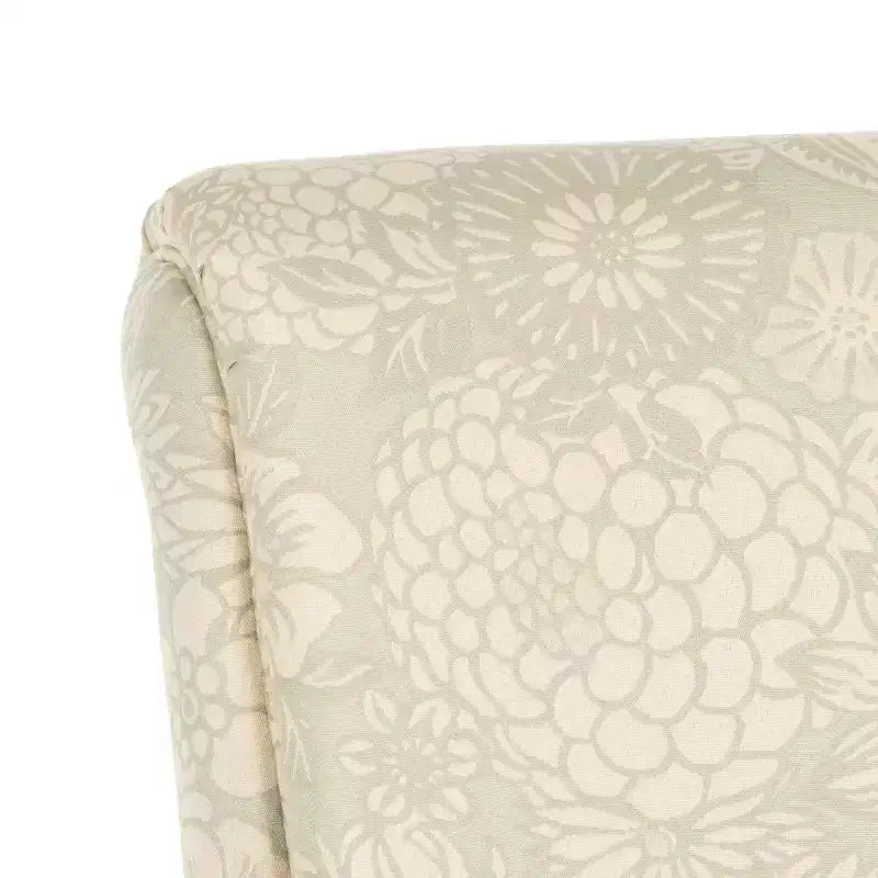 Fauteuil d'appoint rembourré beige/vert/bleu/rouge pour 1 personne