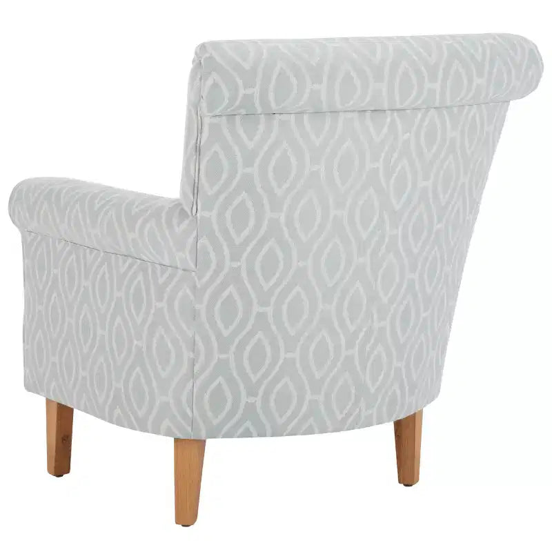 Fauteuil d'appoint rembourré beige/vert/bleu/rouge pour 1 personne