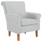Fauteuil d'appoint rembourré beige/vert/bleu/rouge pour 1 personne
