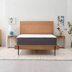 Matelas hybride en mousse à mémoire de forme gel blanc 12 po pour 1 personne