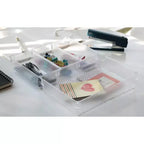 Lot de 4 organiseurs de tiroir en plastique transparent pour 1 pièce