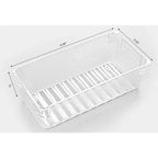 Lot de 4 organiseurs de tiroir en plastique transparent pour 1 pièce