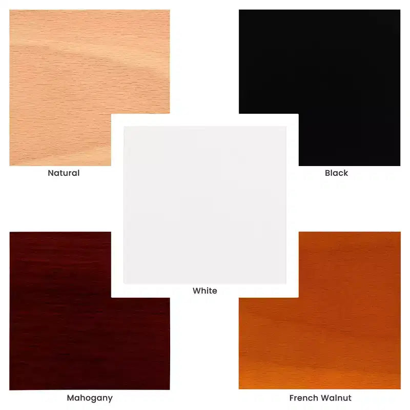 Meuble de rangement pour impressions artistiques en bois noir/naturel/noyer/blanc avec roulettes pour 1