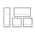 4pc Framed Wall Shelf Set - Danya B.