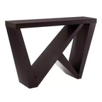 Console moderne géométrique noir/crème/rouge/vert sauge pour 1